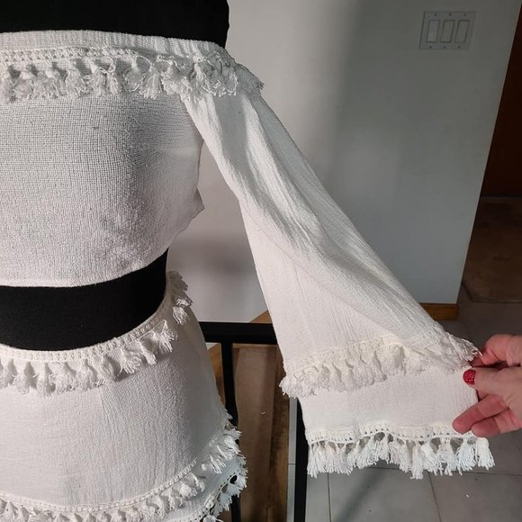 Skylar + Madison 2 piece tassel outfit - Picture 5 of 13